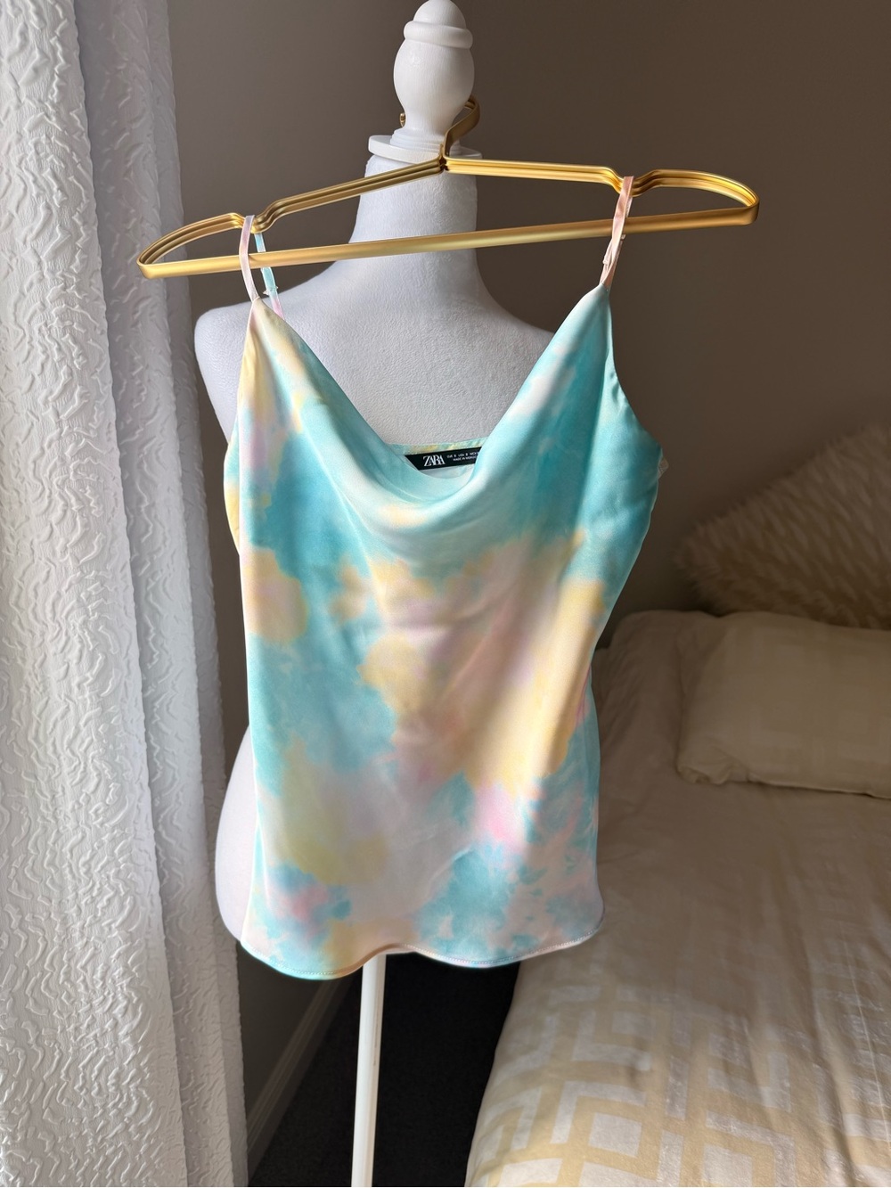 Zara Tie Dye Satin Cami
